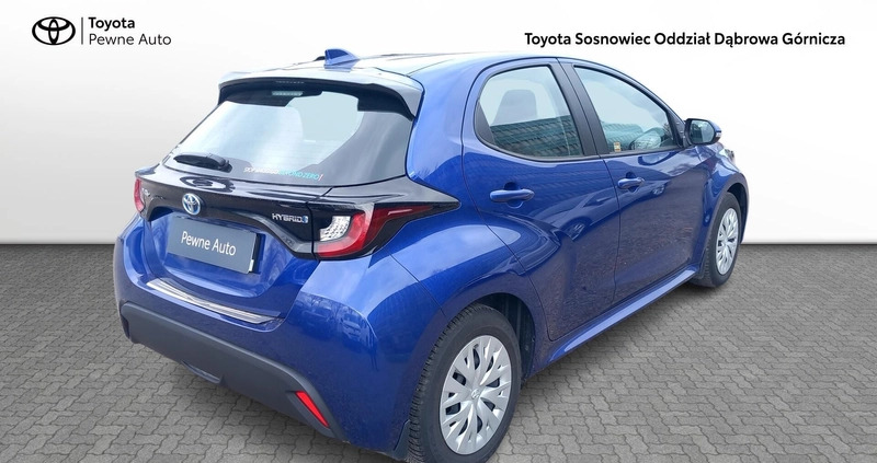 Toyota Yaris cena 87900 przebieg: 34000, rok produkcji 2022 z Radłów małe 121